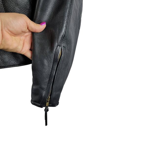 Unik Ultra Leather Motorcycle Jacket Zip Out Liner/Vest Women's M - Picture 4 of 9